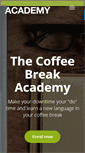 Mobile Screenshot of coffeebreakacademy.com
